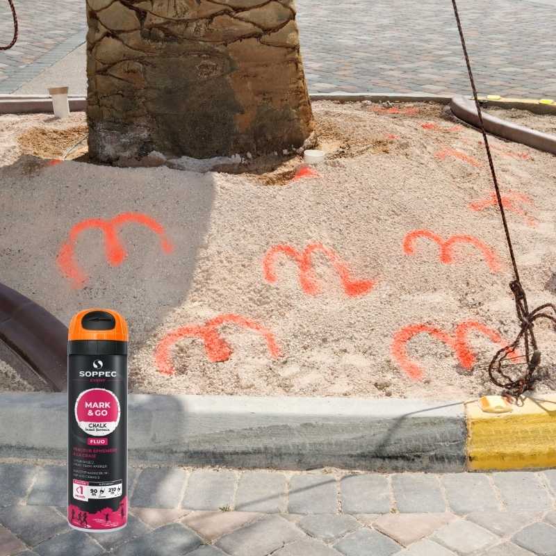 SOPPEC MARK & GO is a fluorescent chalk marker