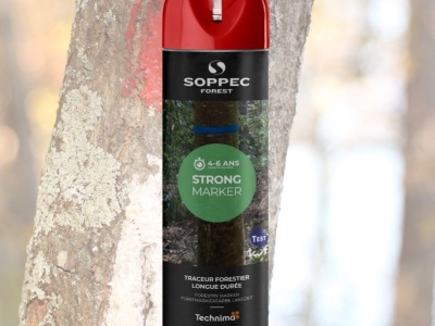 Markierungsspray für Markierungen in der Holz- und Forstwirtschaft