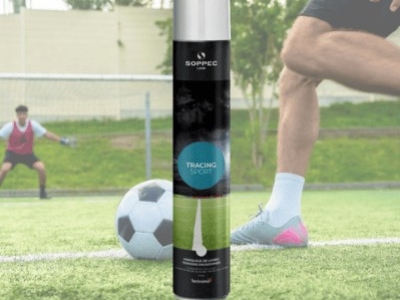 TRACING SPORT ist eine Rasenfarbe für Markierungsarbeiten